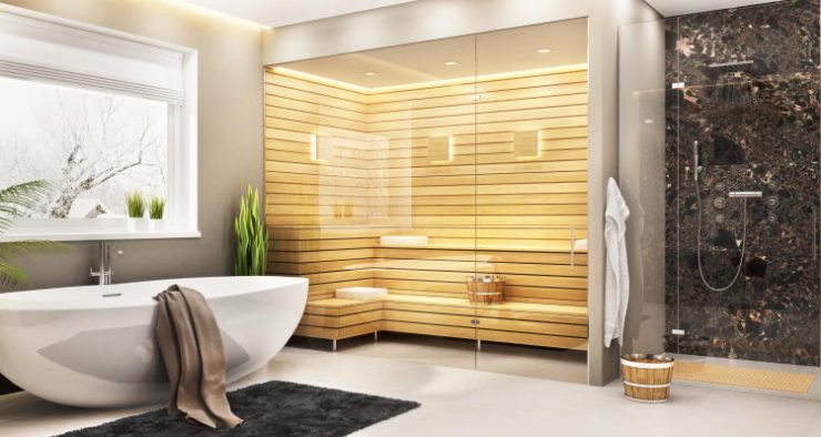 Sauna im Haus
