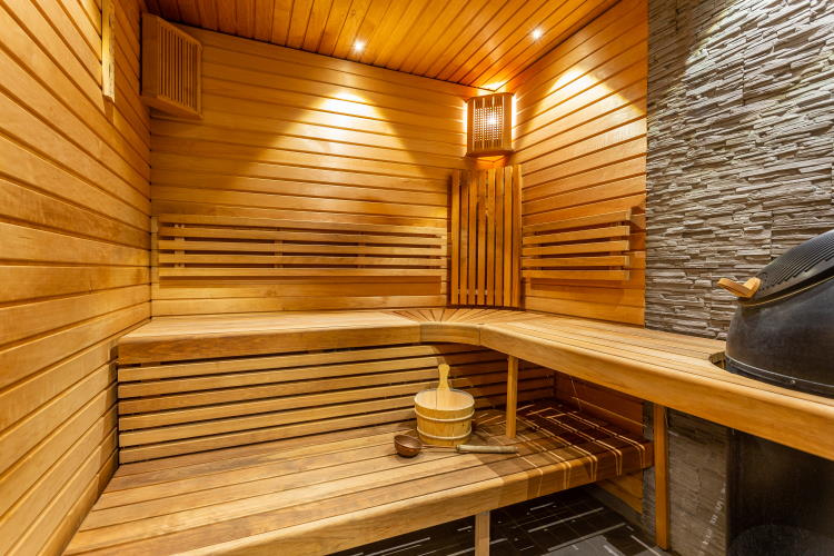 Sauna im Haus