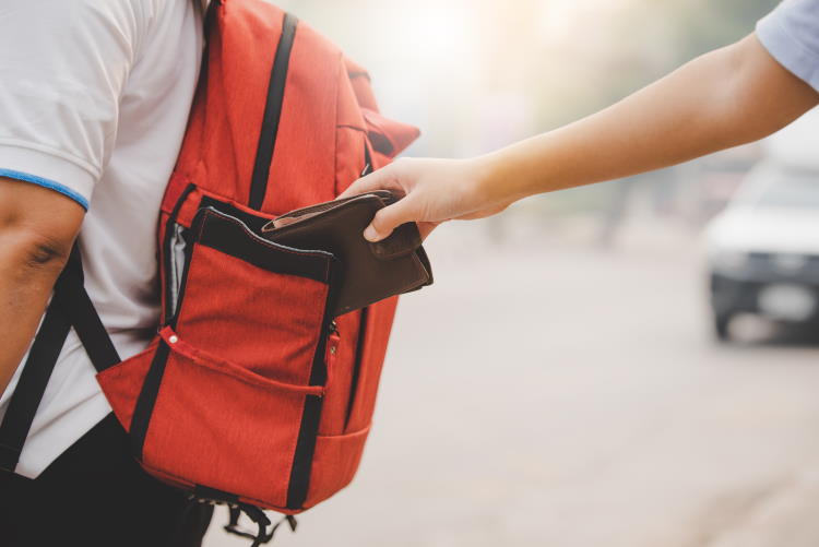 Taschendiebe Urlaub