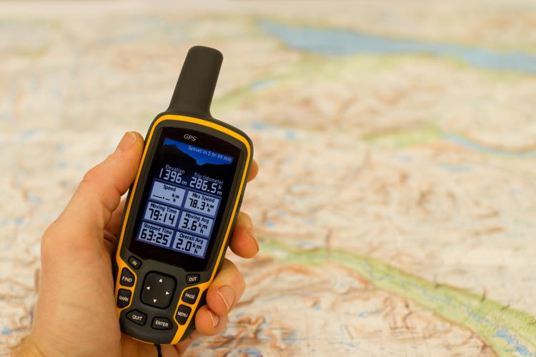 GPs Karte Wandern