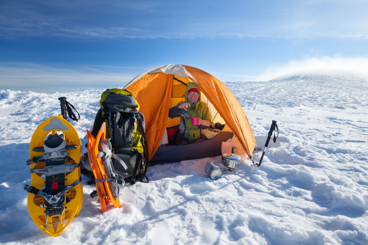 Wintercamping Ausrüstung